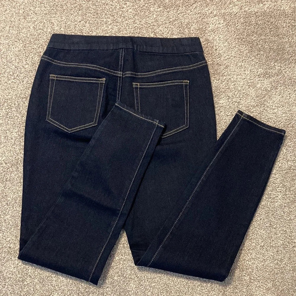 NWOT Motto Dark Wash Jeggings 8 - Picture 1 of 12